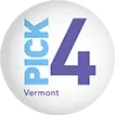 VT  Tri-State Pick 4 Day Logo