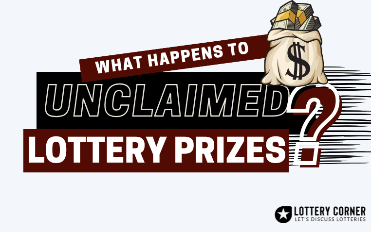 A money bag illustrating a lottery prize that is still waiting to be claimed