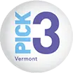 VT  Tri-State Pick 3 Day Logo