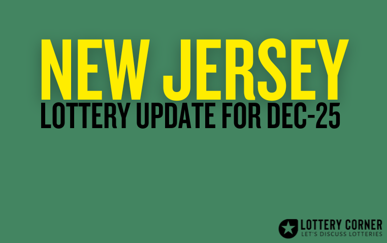 New Jersey Lottery Drawing Schedule Update on December 25th