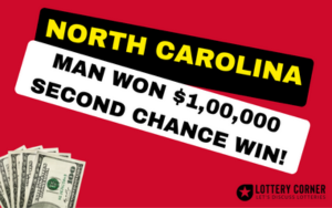 A North Carolina man will buy a new car with a $100,000 second-chance win!