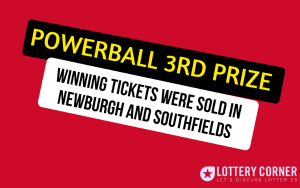 New York lottery won the third Powerball prize in Newburgh and Southfields!